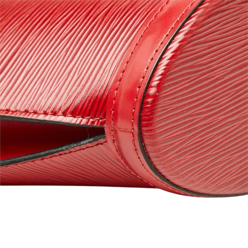 Louis Vuitton Epi Saint Jacques Shoulder Bag Castilian Red Leather — view 5
