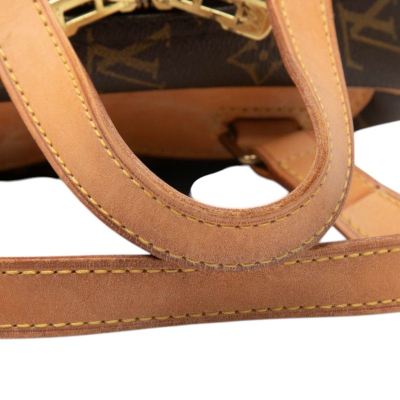 Louis Vuitton Monogram Excursion Handbag Brown Leather — view 4