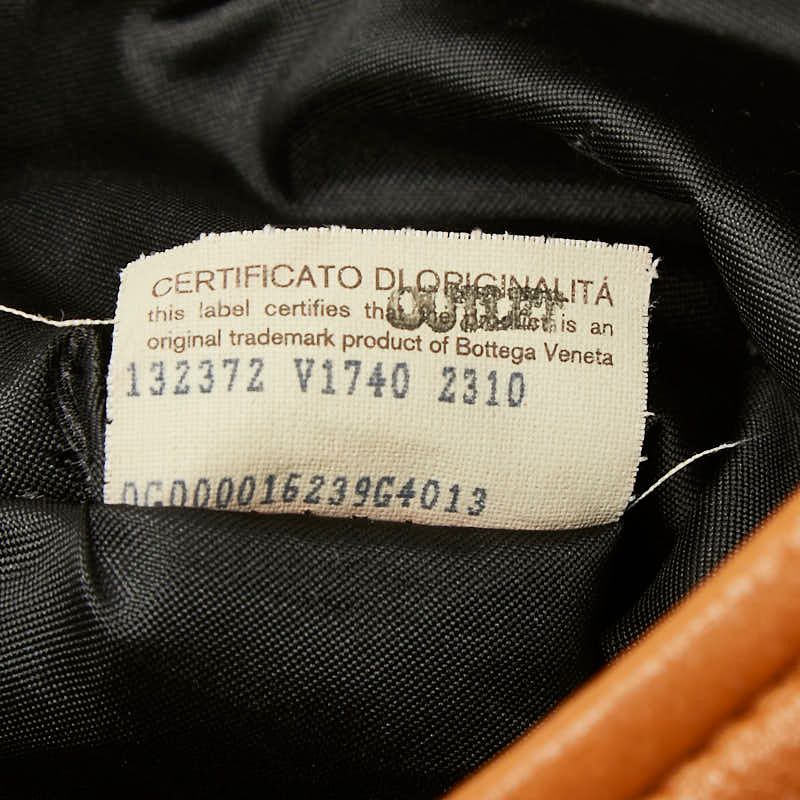 Bottega Veneta Intrecciato Handbag Brown Leather — view 8