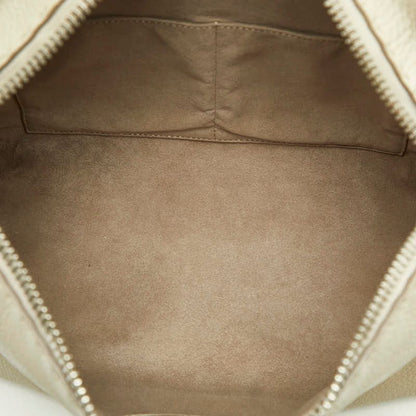 Fendi Selleria Ray Shoulder Bag Gray Beige Leather — view 8