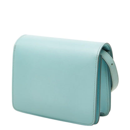 Celine Classic Box Crossbody Shoulder Bag Blue Leather — view 2