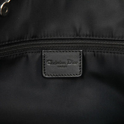 Dior Trotter Tote Bag Shoulder Navy Canvas Leather — view 6