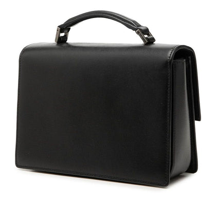 Saint Laurent Belle Chasse 2-Way Shoulder Bag Black Leather — view 2
