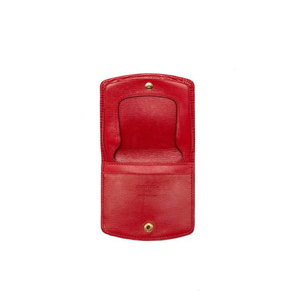 Louis Vuitton Epi Cuvette Spool Coin Purse Red Leather — view 4