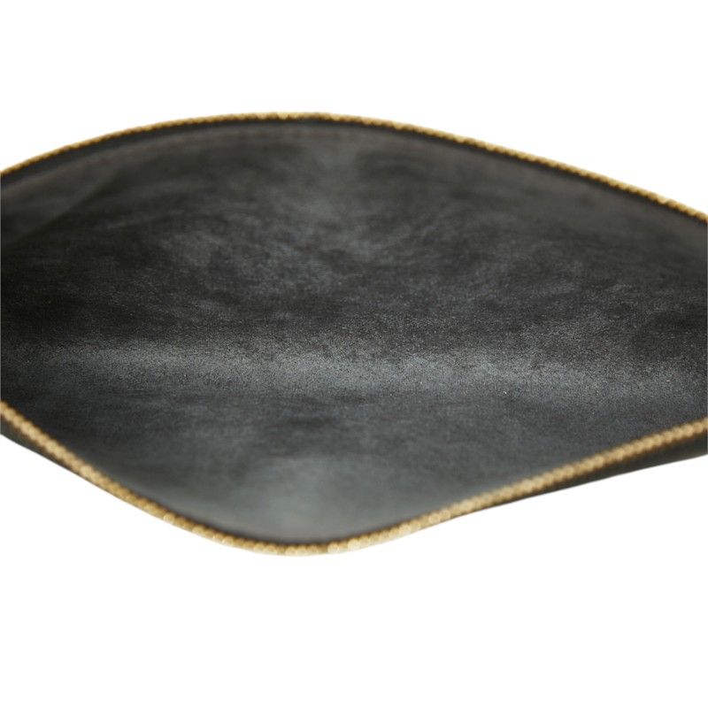 Louis Vuitton Epi Pochette Soir Pouch Handbag Noir Black Leather — view 6