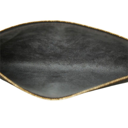 Louis Vuitton Epi Pochette Soir Pouch Handbag Noir Black Leather — view 6