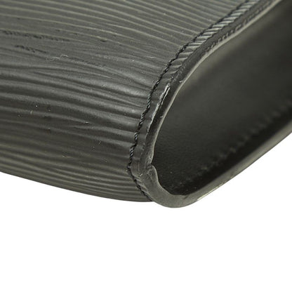 Louis Vuitton Epi Pochette Soir Pouch Handbag Noir Black Leather — view 4
