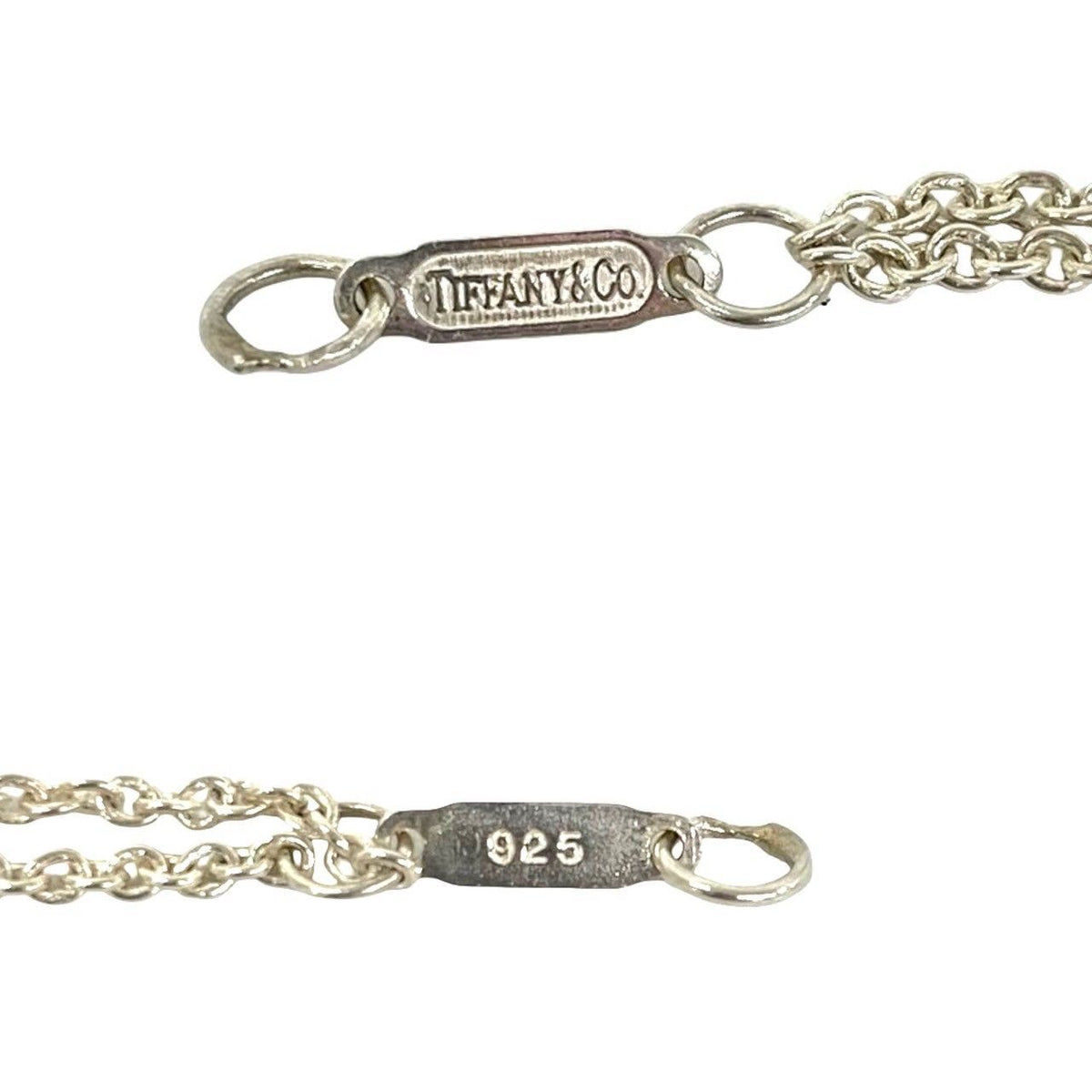 Tiffany & Co Vintage Infinity Necklace 925 Sterling Silver Pendant Choker — view 3
