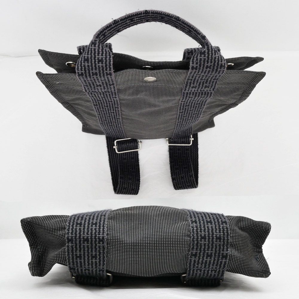 Hermes Her Line a Dos PM Gray Backpack Silver — view 4