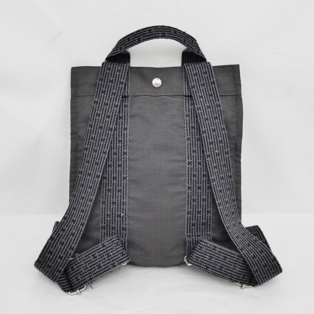 Hermes Her Line a Dos PM Gray Backpack Silver — view 2
