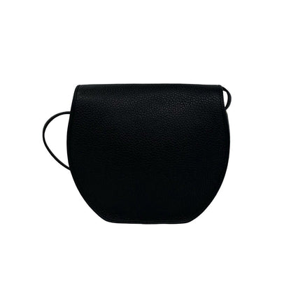Dior Vintage CD Logo Leather Shoulder Bag Pochette Crossbody Black — view 3