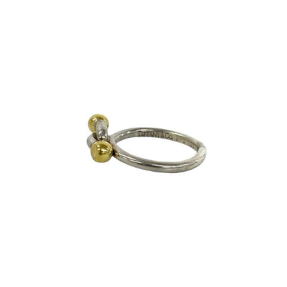 Tiffany & Co Vintage Hook Eye Ring Silver No Gold — view 5