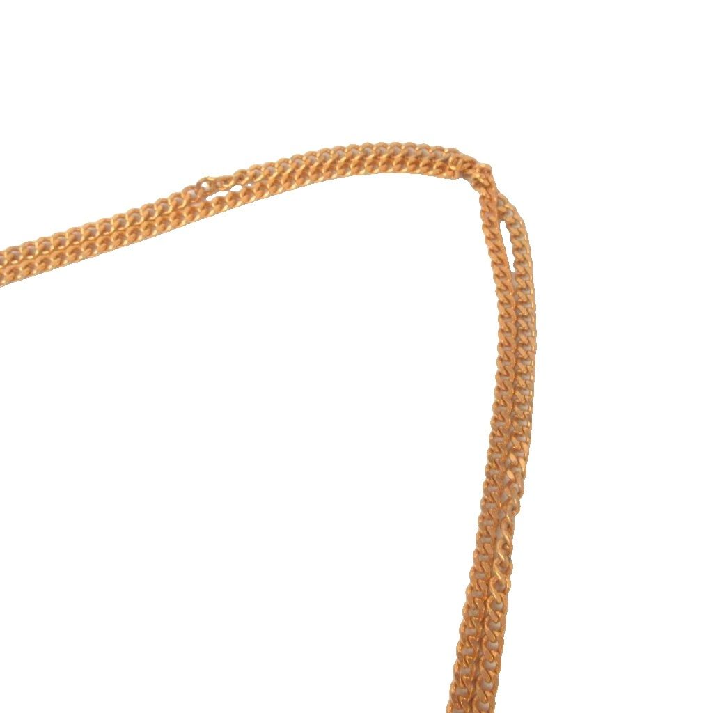 Dior Vintage Trotter Pattern Chain Shoulder Bag Push Lock Log Blue — view 5