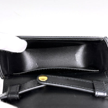 Celine Mini Claude Shoulder Bag Triomphe Black — view 7