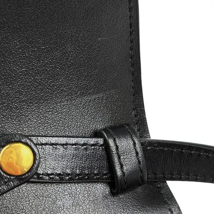 Celine Mini Claude Shoulder Bag Triomphe Black — view 5