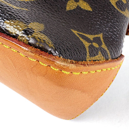 Louis Vuitton Trotor Shoulder Bag Pochette Monogram Brown — view 3
