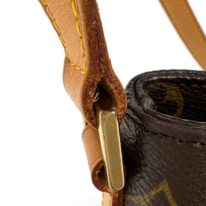 Louis Vuitton Trotor Shoulder Bag Pochette Monogram Brown — view 4