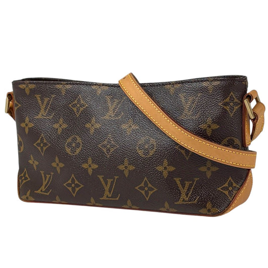 Louis Vuitton Trotor Shoulder Bag Pochette Monogram Brown