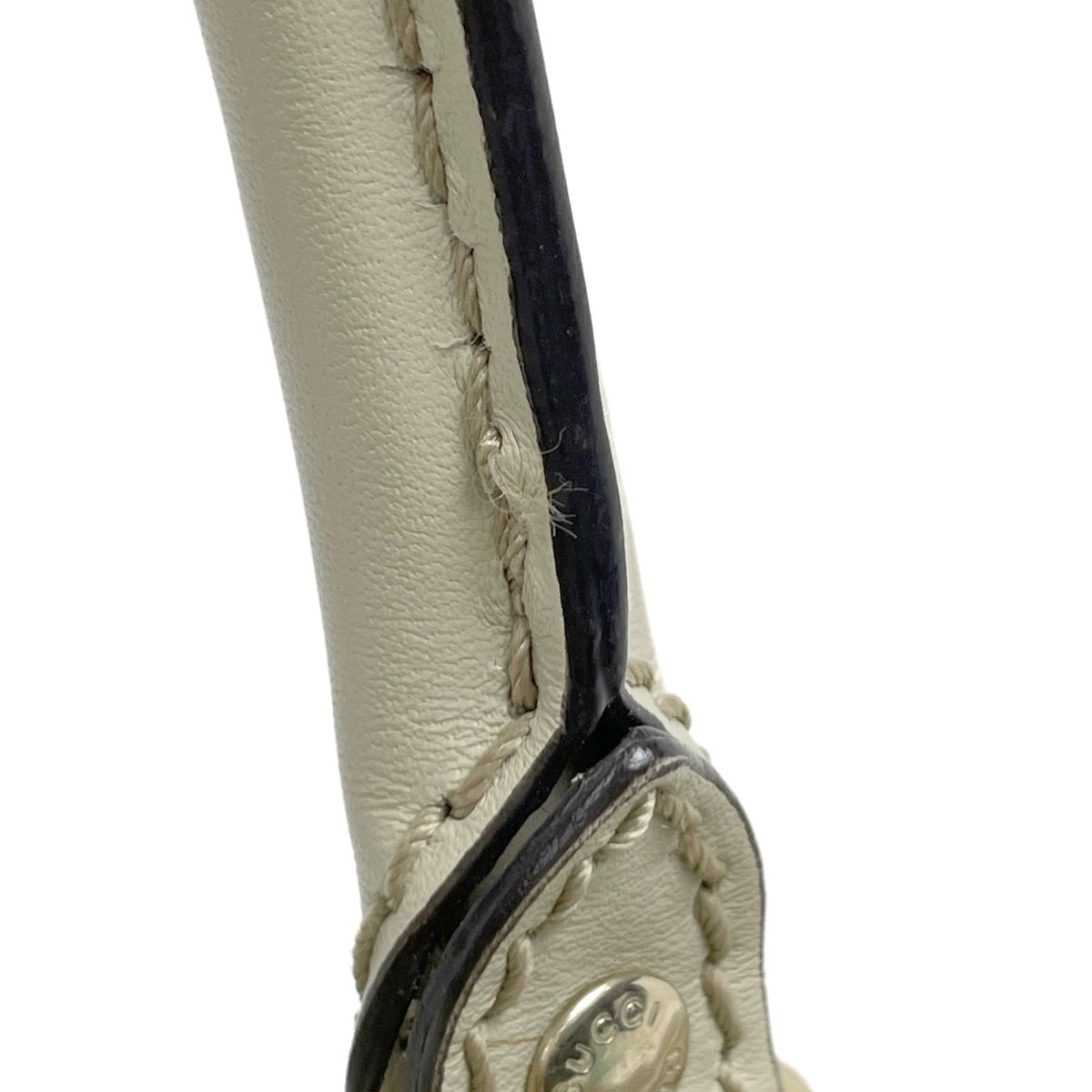Gucci Handbag GG Pattern Sookie 2-Way Canvas Beige — view 5