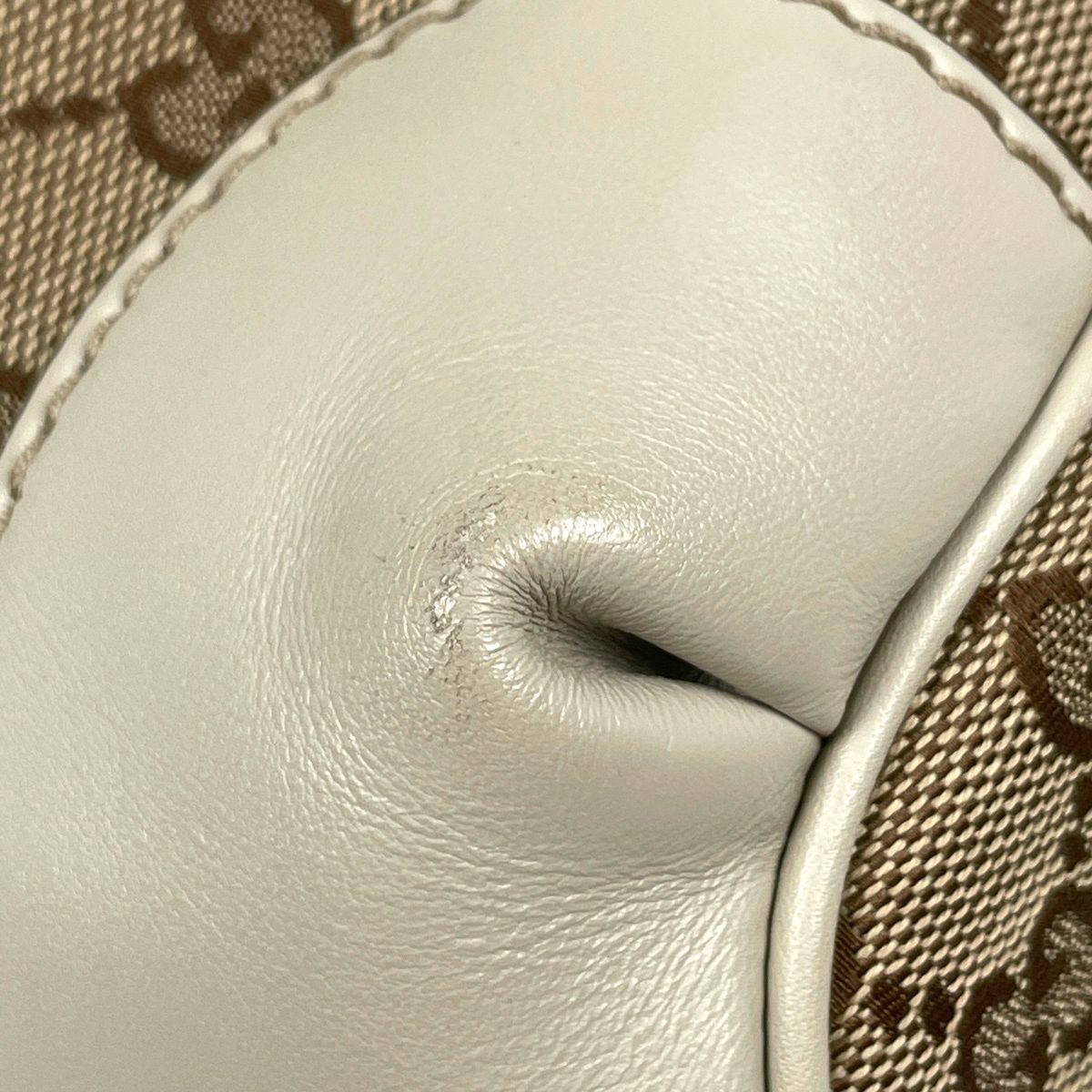 Gucci Handbag GG Pattern Sookie 2-Way Canvas Beige — view 3