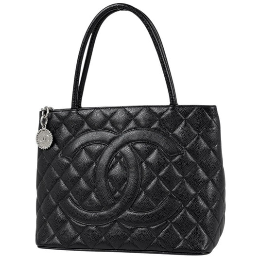 Chanel Reissue Tote Bag Caviar Leather Black