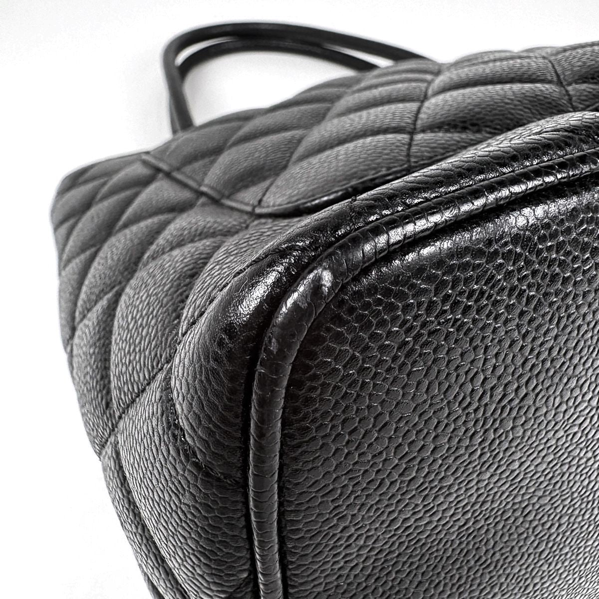 Chanel Reissue Tote Bag Caviar Leather Black — view 3