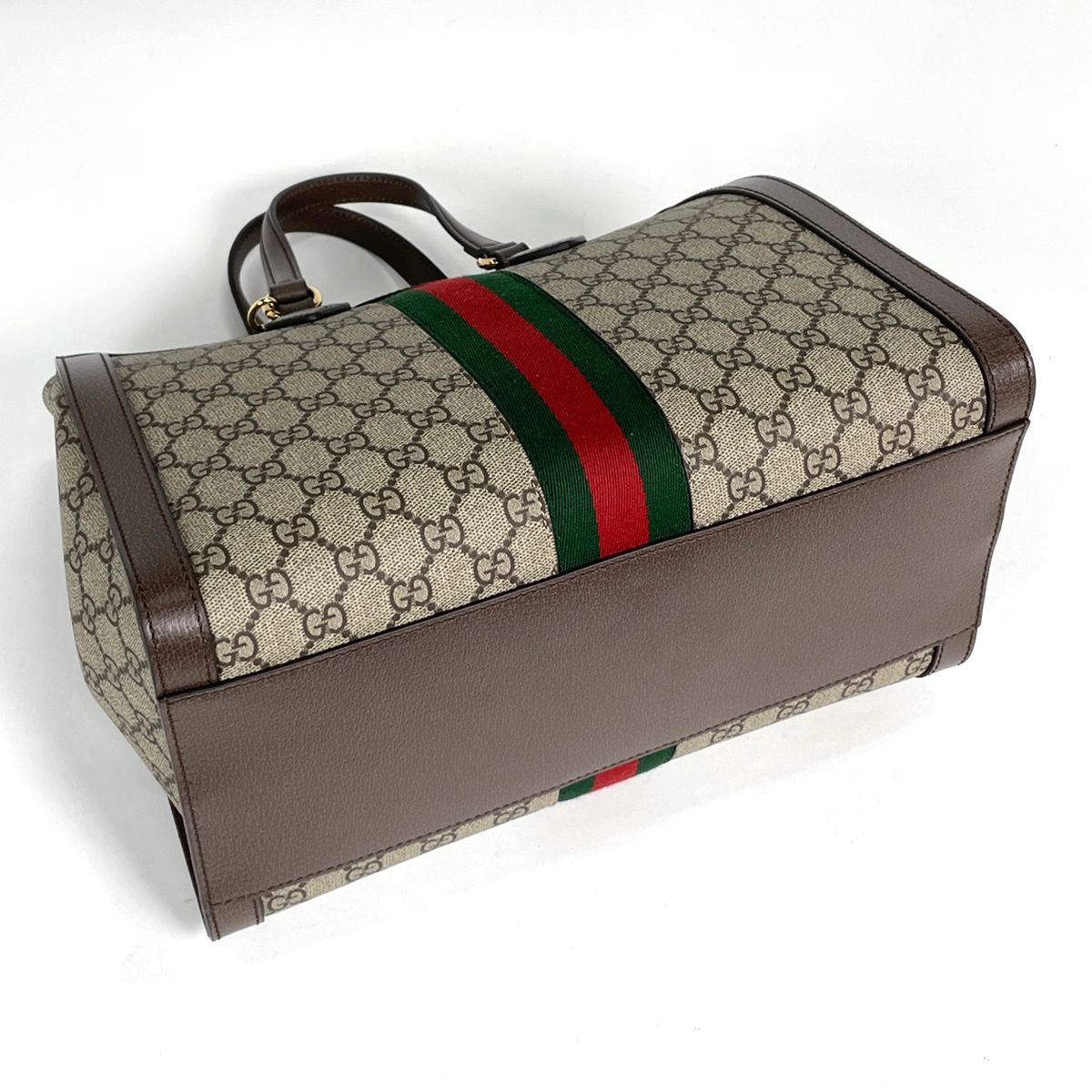 Gucci Ophidia Handbag 2-Way GG Supreme Beige Brown — view 2