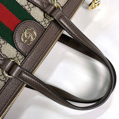 Gucci Ophidia Handbag 2-Way GG Supreme Beige Brown — view 5