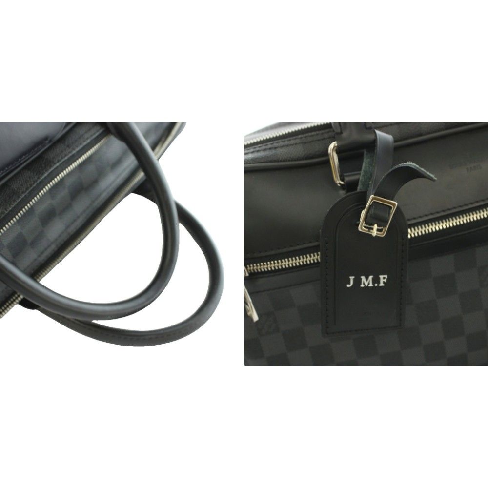 Louis Vuitton Damier Graphite Overnight 2-Way Briefcase Business Hand Shoulder — view 8