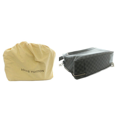 Louis Vuitton Damier Graphite Overnight 2-Way Briefcase Business Hand Shoulder — view 7