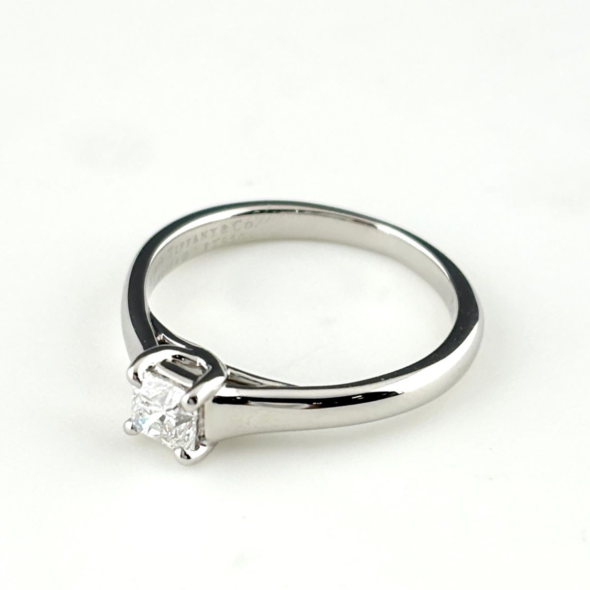 Tiffany & Co Lucida Platinum Ring Diamond — view 3