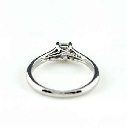 Tiffany & Co Lucida Platinum Ring Diamond — view 5