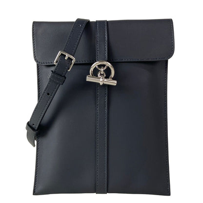 Hermes Shoulder Bag Glenan to Go Ardoise Silver