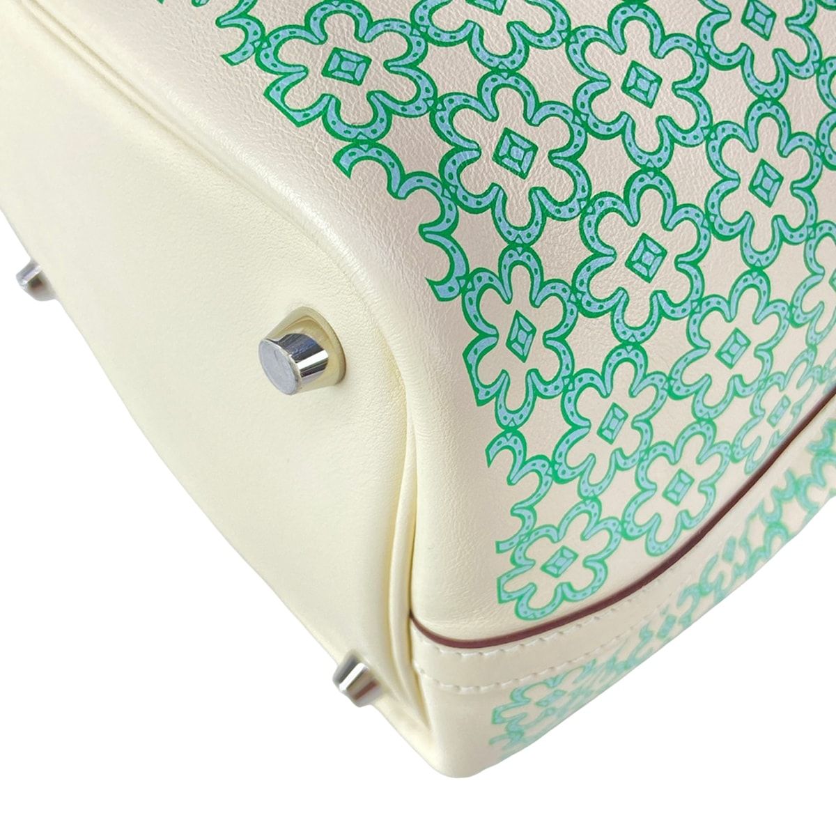 Hermes Handbag Picotin Lock PM Lucky Daisy Nata Vert Silver — view 6