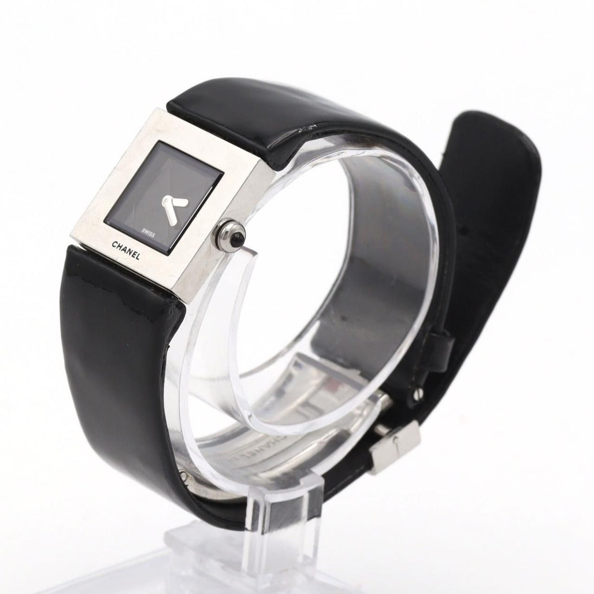Chanel Quilted SS Quartz Watch — view 2