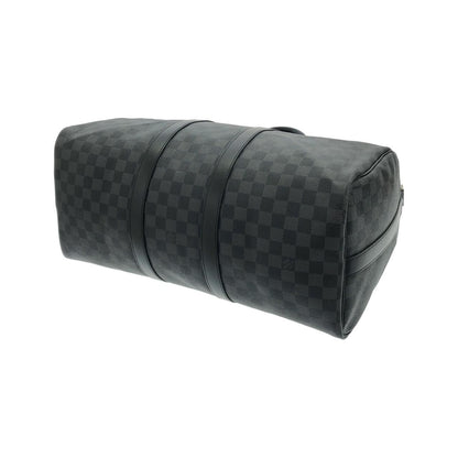 Louis Vuitton Damier Graphite Keepall Bandouliere 45 Boston Bag — view 3