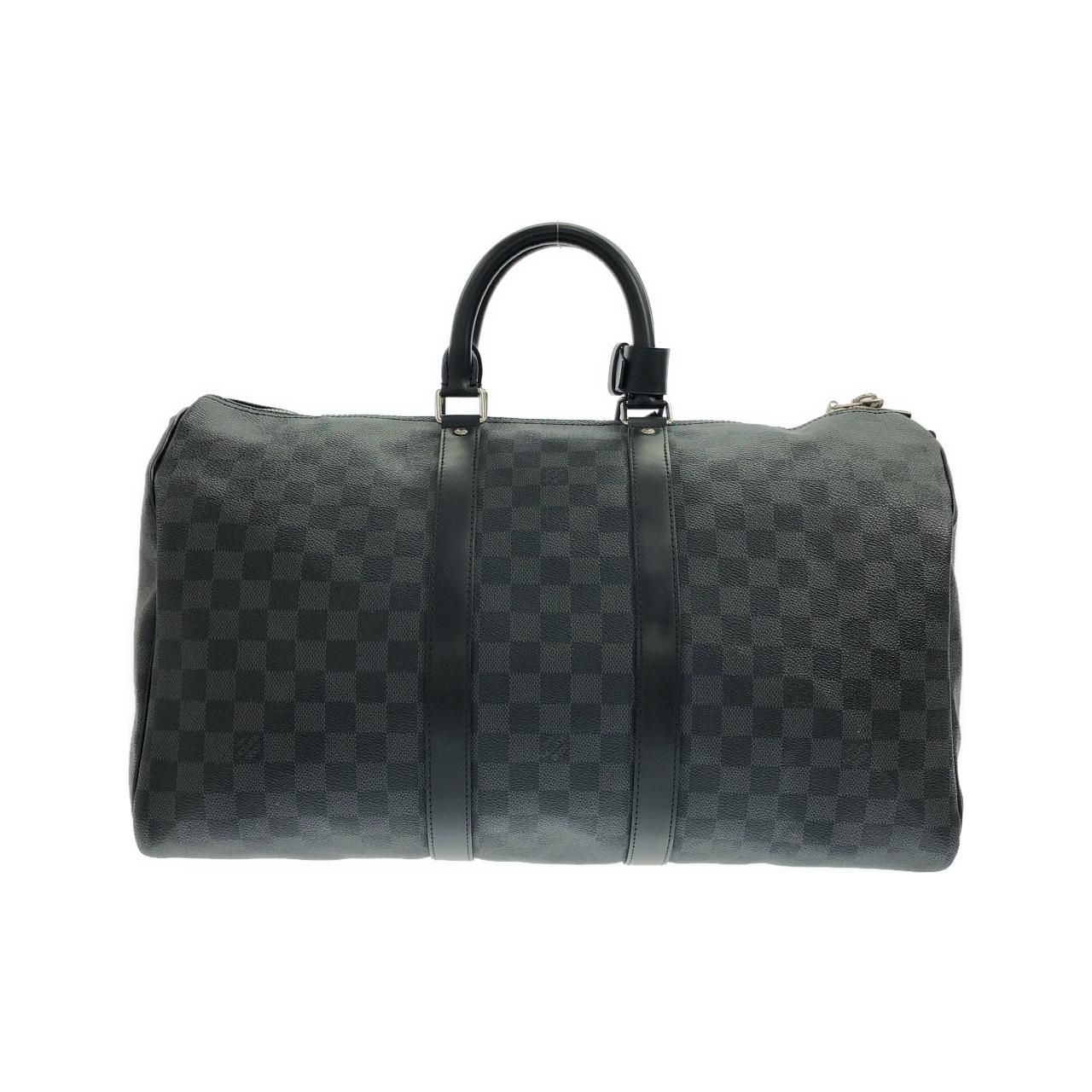 Louis Vuitton Damier Graphite Keepall Bandouliere 45 Boston Bag — view 2