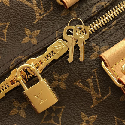 Louis Vuitton Monogram Keepall Bandouliere 50 Boston Bag — view 4