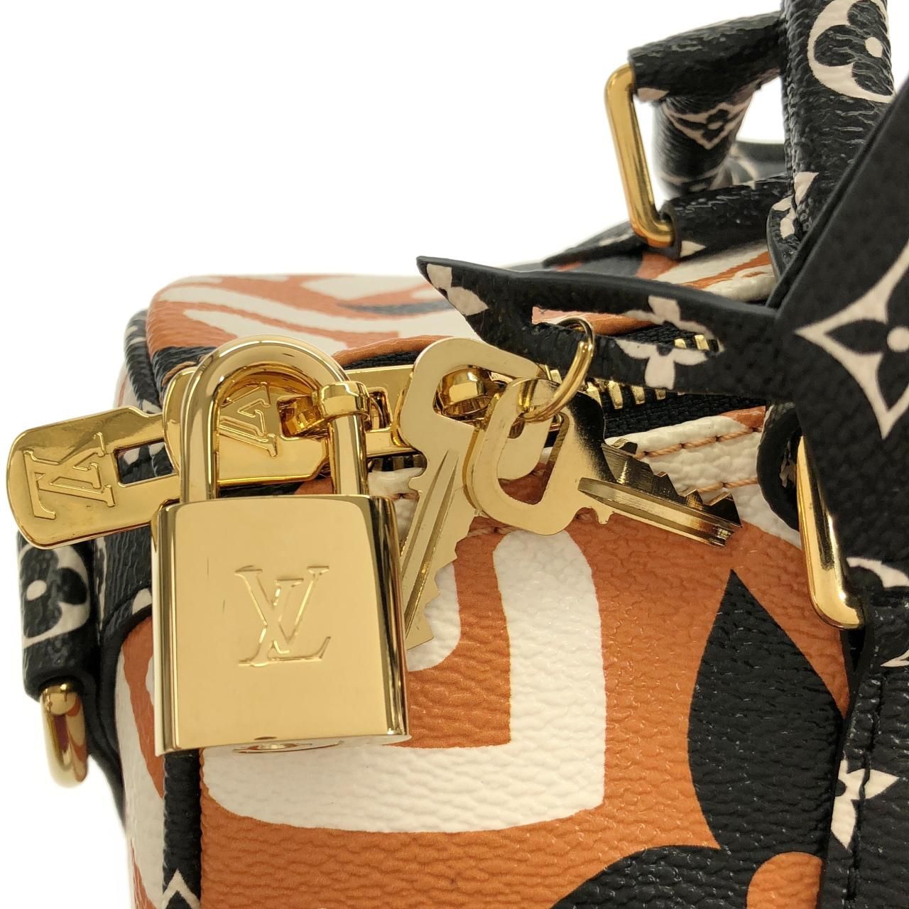 Louis Vuitton LV Crafty Speedy Bandouliere 25 Boston Bag — view 4
