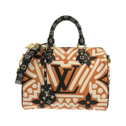 Louis Vuitton LV Crafty Speedy Bandouliere 25 Boston Bag