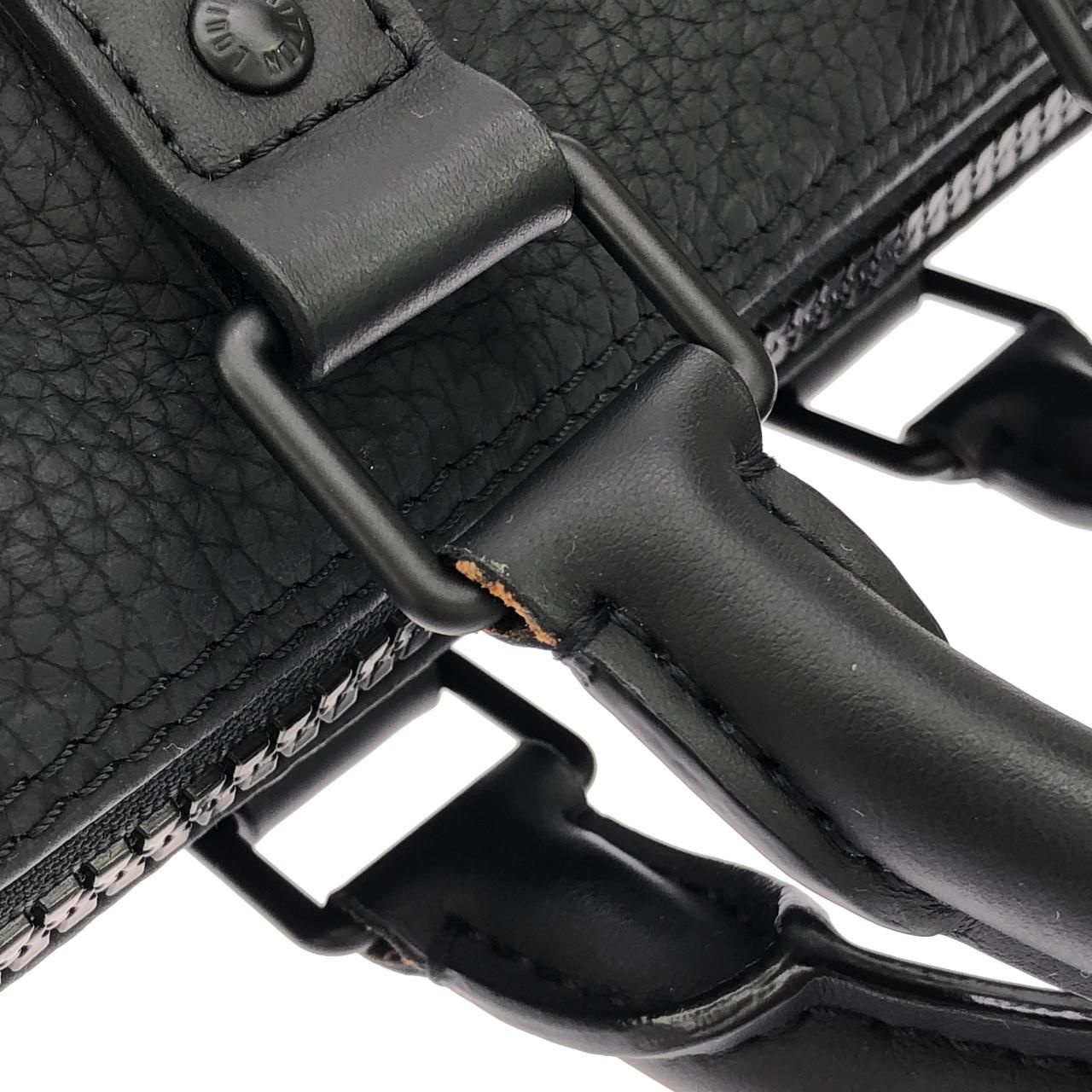 Louis Vuitton Taurillon Monogram Keepall Bandouliere 25 Boston Bag — view 5