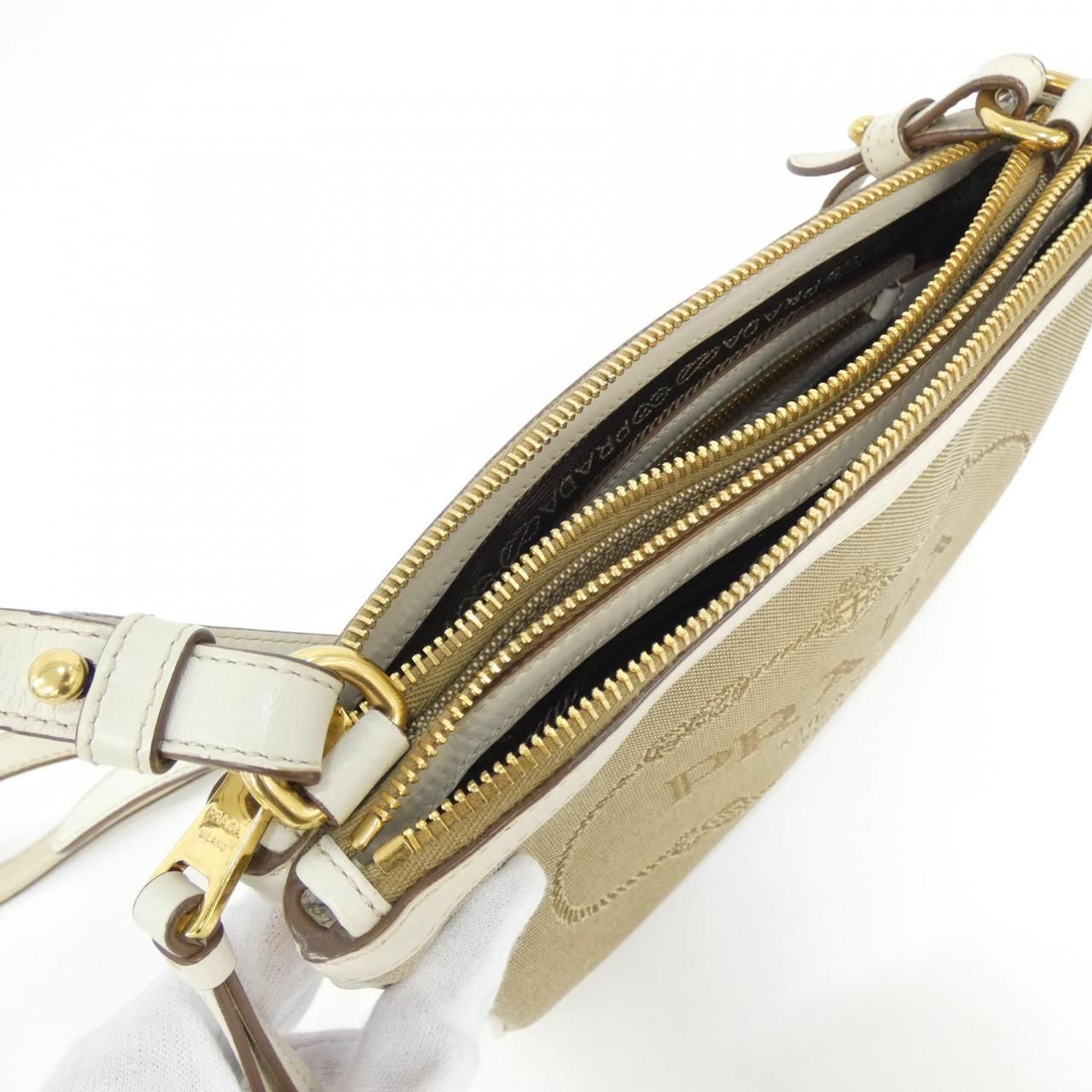 Prada Shoulder Bag Gold — view 8