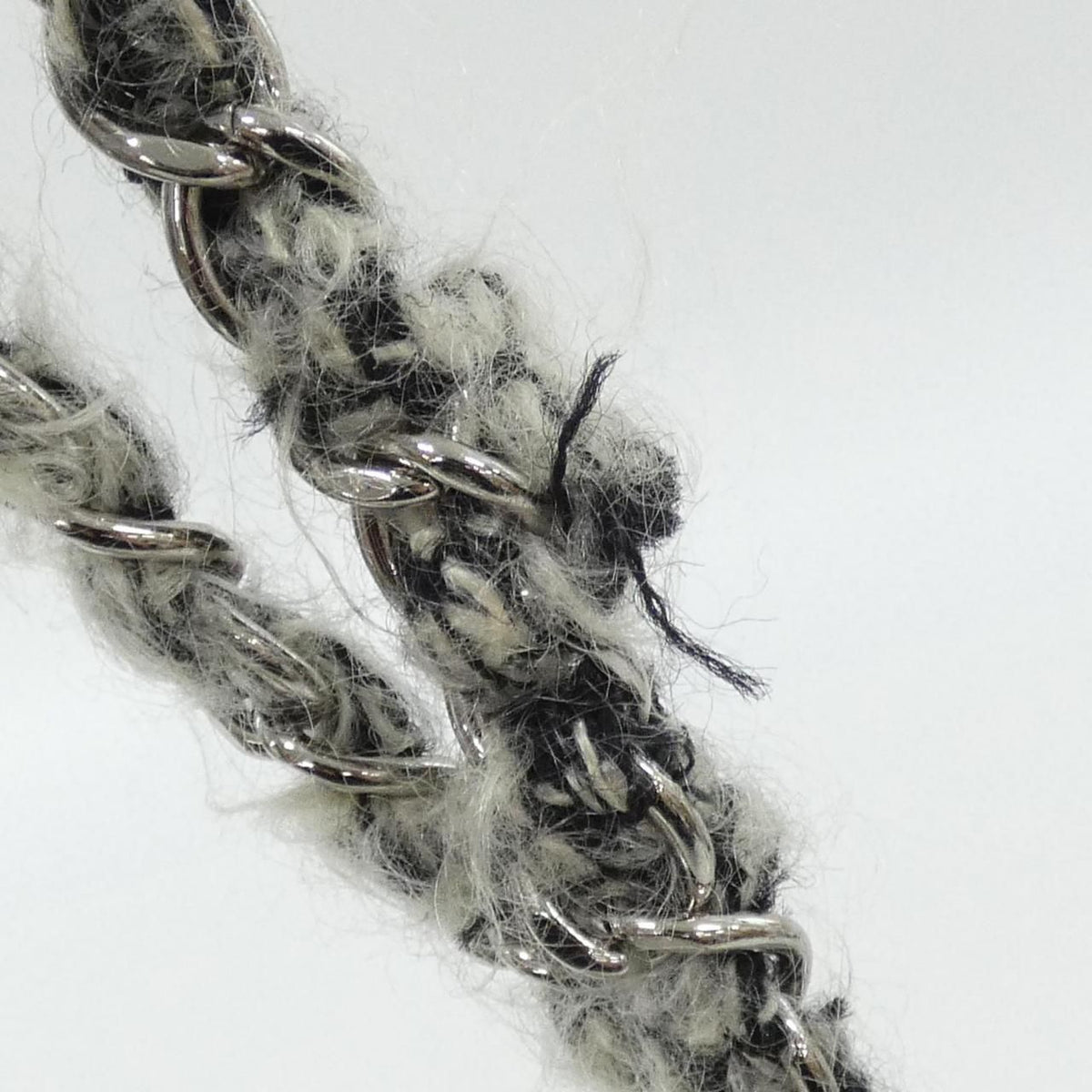Chanel Shoulder Bag Gray — view 7