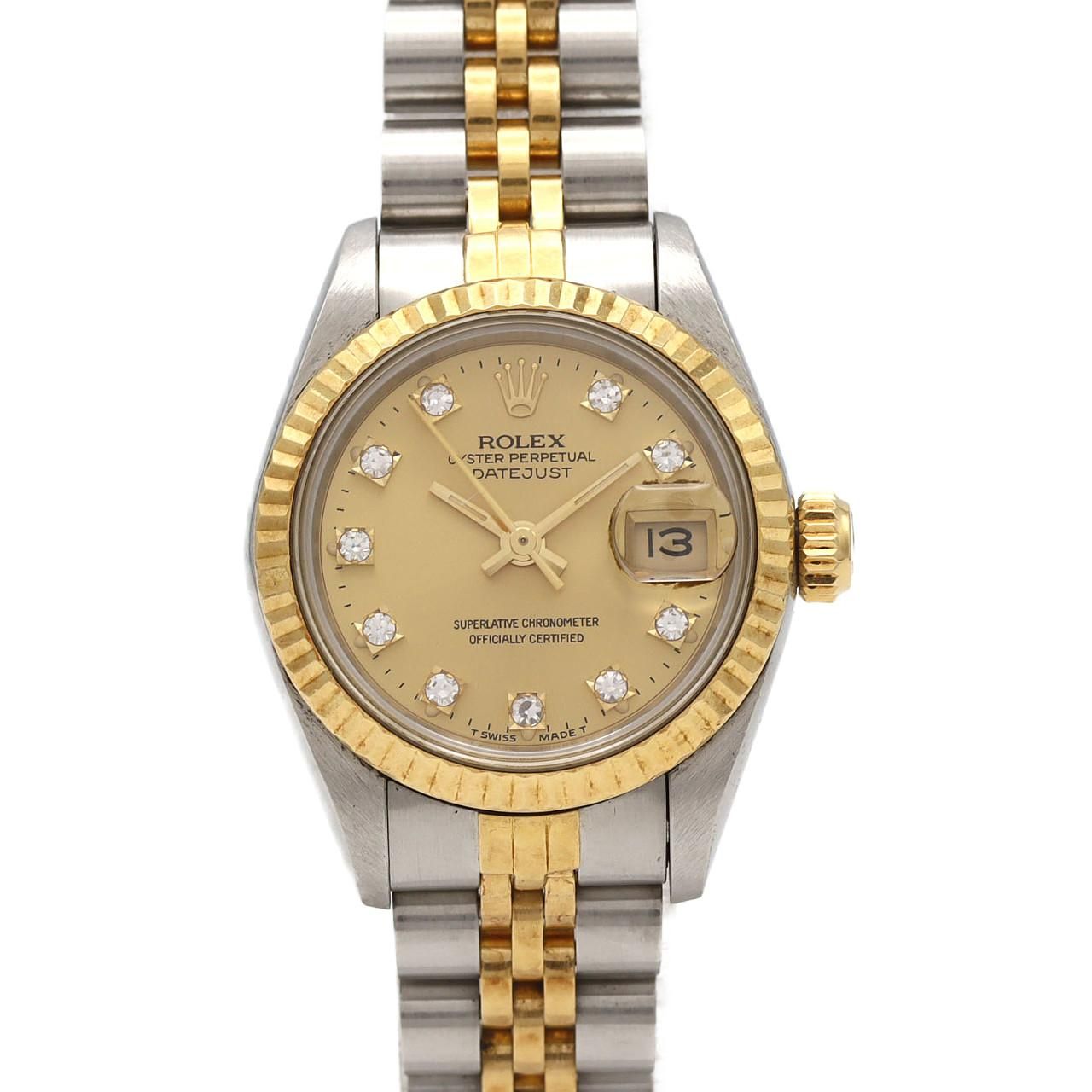Rolex Datejust Automatic Watch Gold