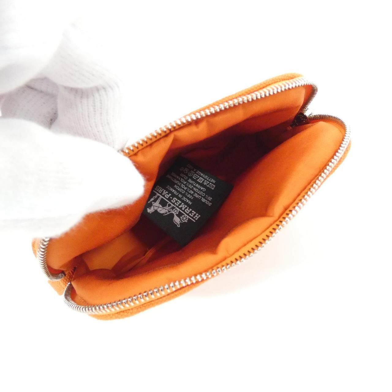Hermes Bolide Pouch Orange — view 5