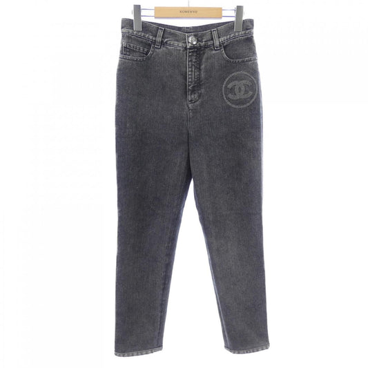 Chanel 23C Jeans Gray