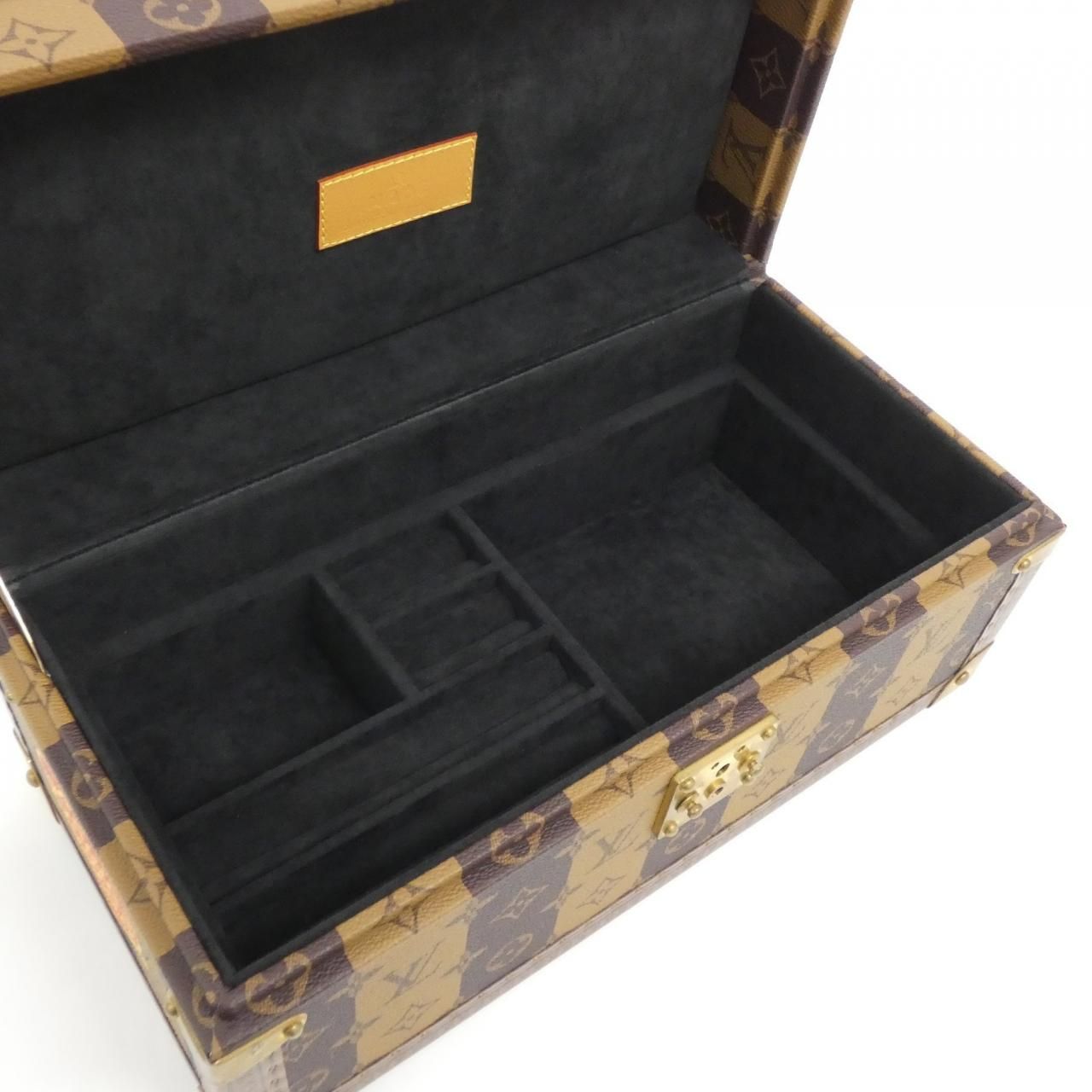 Louis Vuitton Monogram Stripe Coffret Soir Bag — view 8