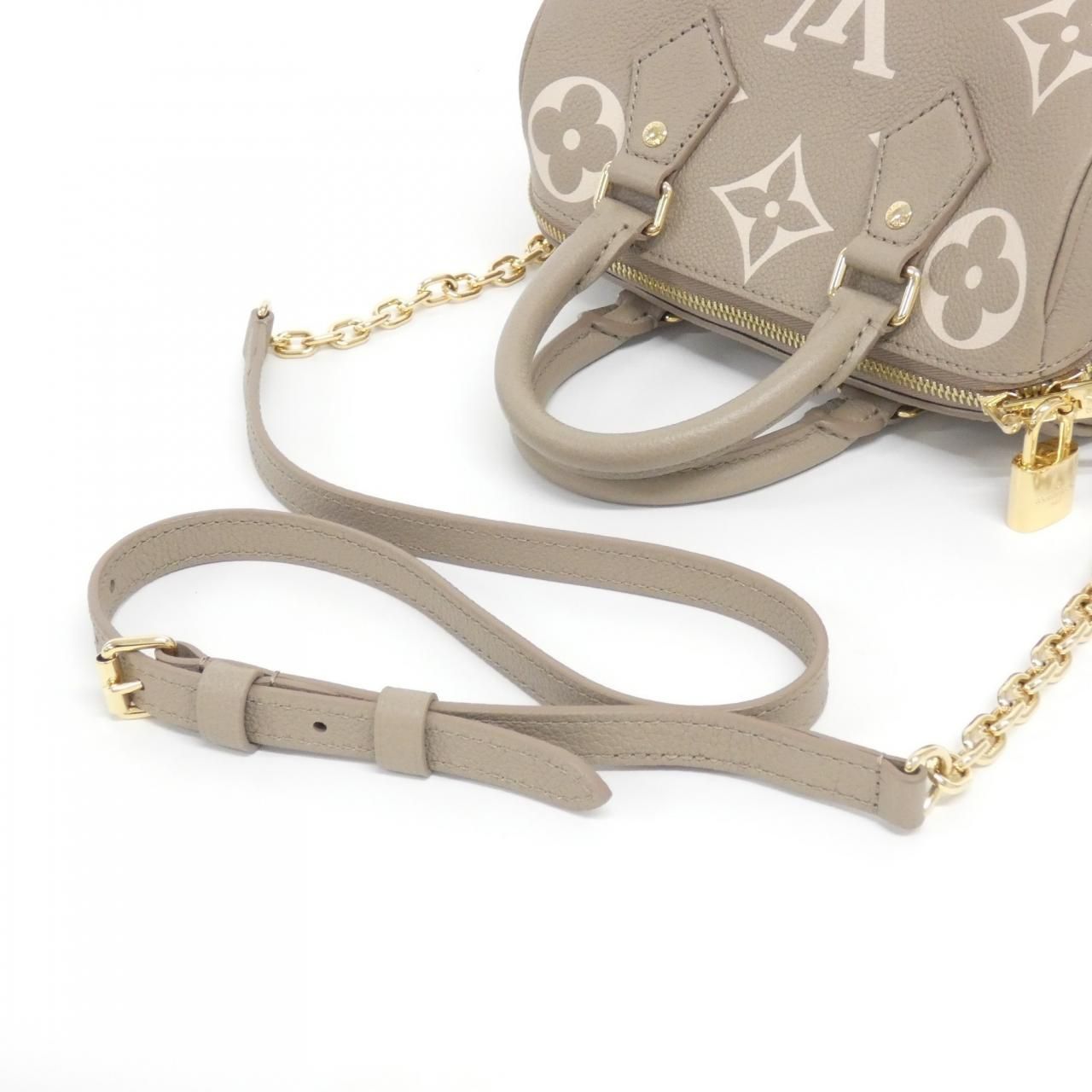 Louis Vuitton Bicolor Monogram Empreinte Speedy Bandouliere 20 Boston Bag — view 7