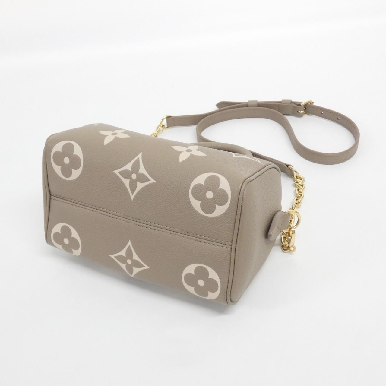 Louis Vuitton Bicolor Monogram Empreinte Speedy Bandouliere 20 Boston Bag — view 2