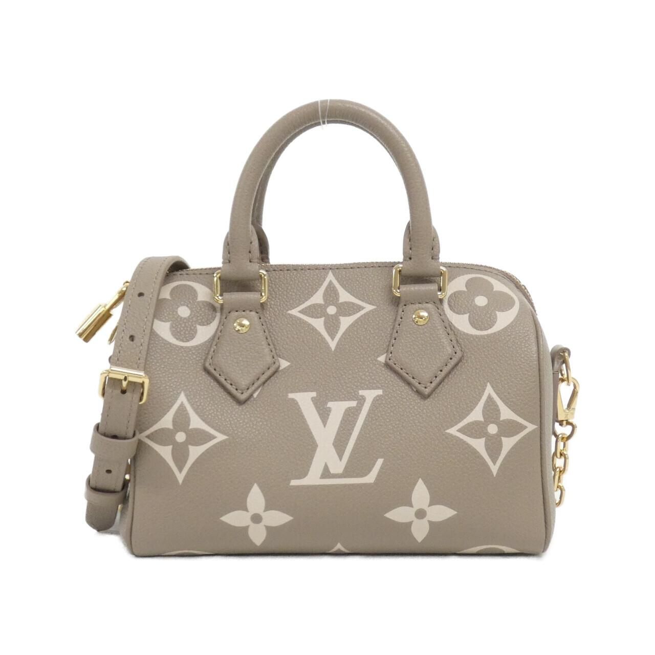 Louis Vuitton Bicolor Monogram Empreinte Speedy Bandouliere 20 Boston Bag